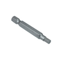 Бита сталева Polax 50 мм PZ2 1/4" ,10 шт (51-081)