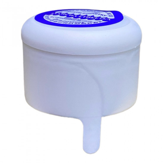 Кришка для бутелів 18,9 л, 3-компонентна,, з прокладкою, білий (0004WH)