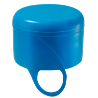 Кришка для бутелів 18,9 л, ПЕТ з кільцем, блакитиний (0003WHBL)