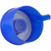 Кришка для бутелів 18,9 л, 3-компонентна, з прокладкою, синій (0004BLU)