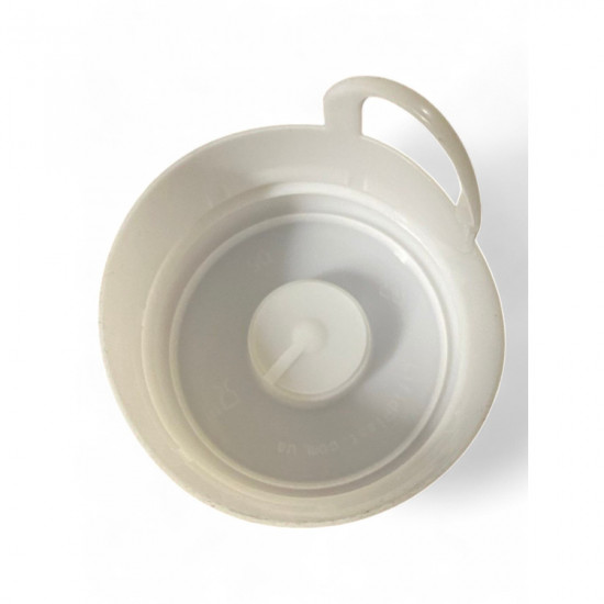 Кришка для бутелів 18,9 л, ПЕТ комбо, білий (0003WHcombo)