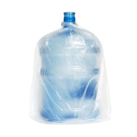 Пакет для бутылей с ручкой 450*750/15, белый (уп. 1000) (0040)