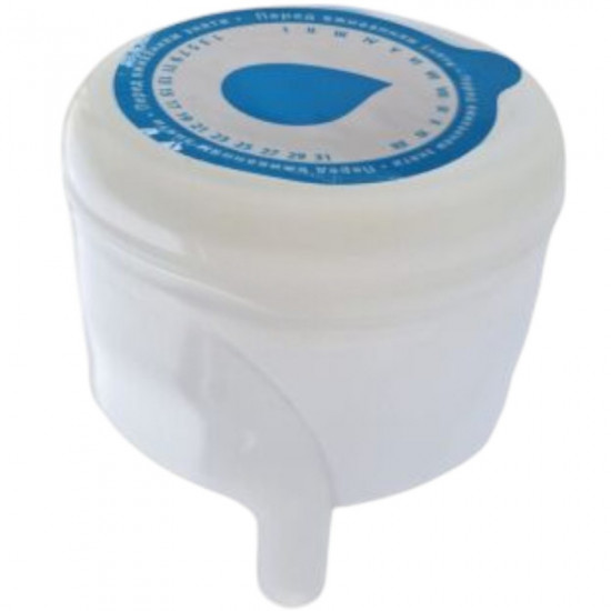 Крышка для бутылей 18,9 л, VIO ПЭТ комбо, наклейка белый (0005CHWHcombo)