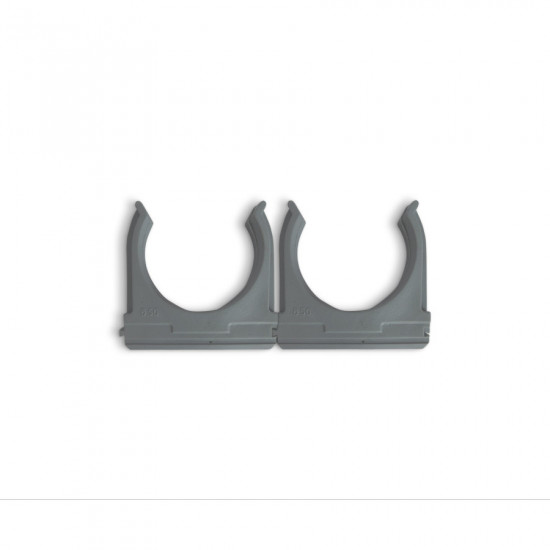 Кліпса для гофри Polax 50 мм 25 шт. (37-067)