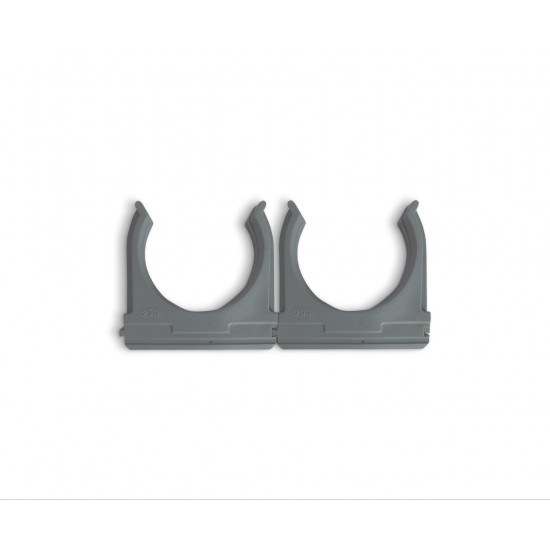 Кліпса для гофри Polax 50 мм 25 шт. (37-067)