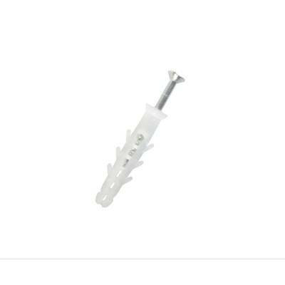 Дюбель швидкого монтажу Polax потайний 6 x 40 мм 100 шт. (37-042)