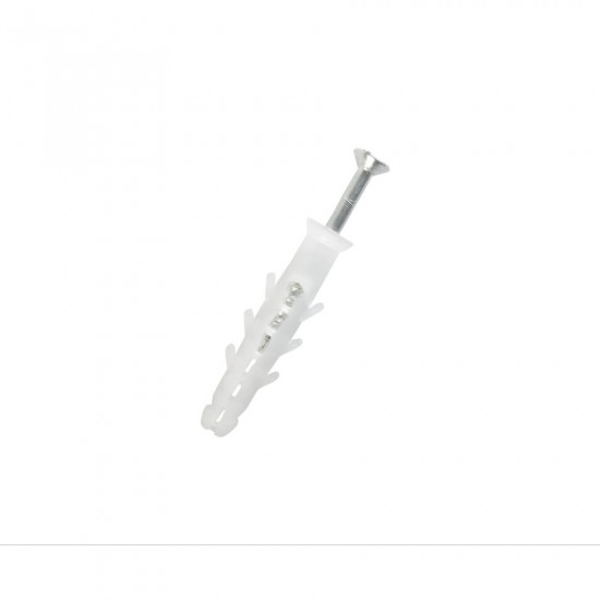 Дюбель швидкого монтажу Polax потайний 6 x 40 мм 100 шт. (37-042)