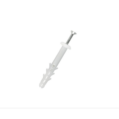 Дюбель швидкого монтажу Polax гриб 6 x 60 мм 100 шт. (37-040)