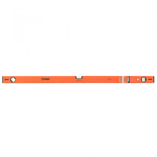 Рівень будівельний алюмінієвий Polax 1000 мм 3 капсулы (38-053)