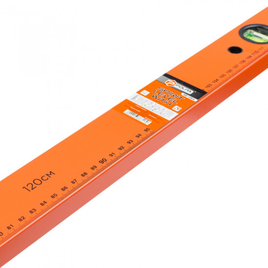 Рівень будівельний алюмінієвий Polax 1200 мм 3 капсулы (38-054)