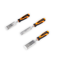 Набір ударних стамесок фібергласова ручка Polax 22, 32 і 38 мм (335-25)