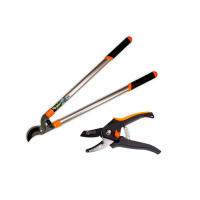 Набор садовых инструментов Polax сучкорез 820 мм и секатор 200 мм (770-19)