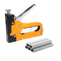 Строительный степлер и скобы 8х11,3 мм., 1000 шт., Polax (227-13)