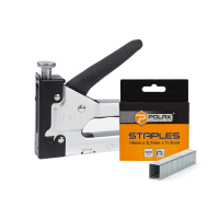 Набір кріпильний Polax степлер "Стандарт" та скоби 14 мм (227-12)