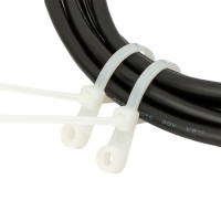 Хомут пластиковий (стяжка) Polax кабельний з монтажним кільцем 3,6 х 150 мм, білий 100 шт. (37-115) Хомут пластиковий (стяжка) Polax кабельний з монтажним кільцем 3,6 х 150 мм, білий 100 шт. (37-115)