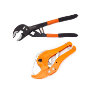 Набір для роботи з трубами Polax труборіз 3-42 мм, і ключ трубний переставний з ресорою 250 мм (335-22)