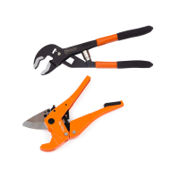 Набір труборіз 3-42 мм та ключ трубний переставний з ресорою Polax (335-23)