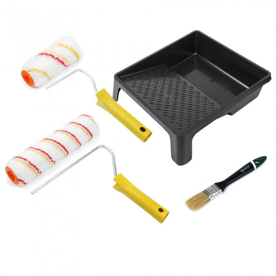 Малярний набір Polax валики "Роял", ванночка та пензель " Англійський "1" (335-40)