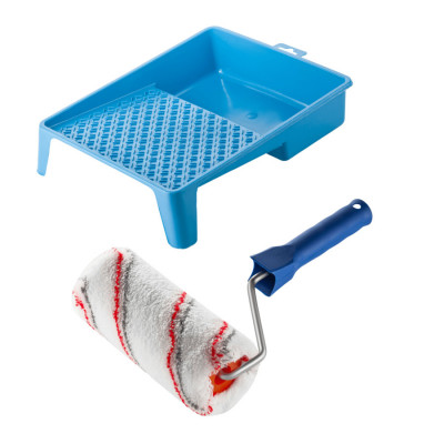 Валик "Мультиколор" 180х58 мм з ручкою та ванночка (770-146)