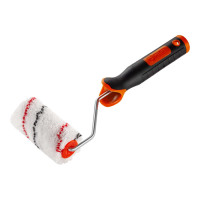 Валик "Микрофибра" 100х30 мм с ручкой Премиум Polax (770-141) Валик "Микрофибра" 100х30 мм с ручкой Премиум Polax (770-141)