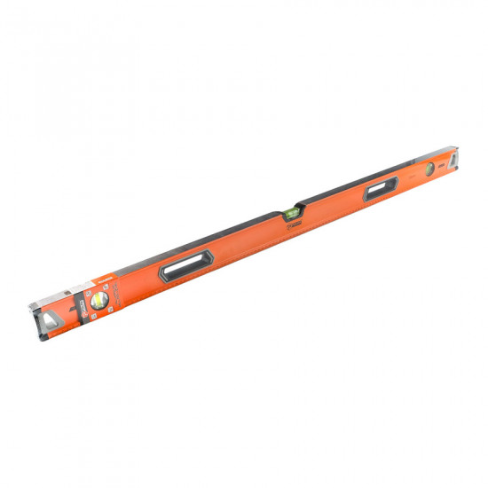 Рівень будівельний алюмінієвий посилений Polax 1200 мм 3 капсули (38-065)