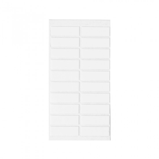 Кліпса кабельна Ø4-6 мм Polax самоклеюча 30х11 мм, 20 шт (37-173)