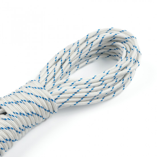 Фал поліамідний Polax 6 мм плетений 25 м (37-166)