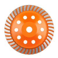 Чаша алмазна шліфувальна турбо Polax 180х22.2 мм (54-182)