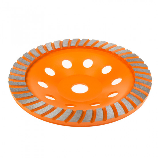 Чаша алмазна шліфувальна турбо Polax 180х22.2 мм (54-182)