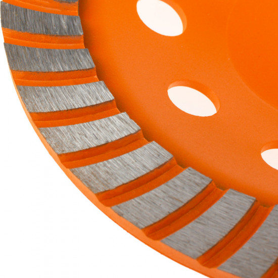 Чаша алмазна шліфувальна турбо Polax 180х22.2 мм (54-182)