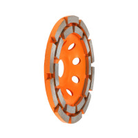 Чаша алмазна дворядна Polax 125х22.2 мм (54-179)