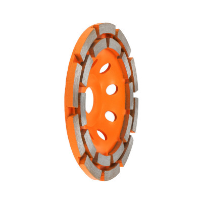 Чаша алмазна дворядна Polax 125х22.2 мм (54-179)