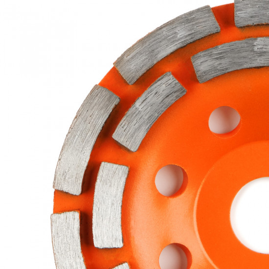 Чаша алмазна дворядна Polax 125х22.2 мм (54-179)