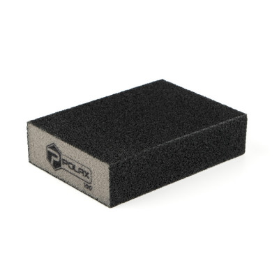 Губка шліфувальна P100 Polax пряма 110х70х25 мм (54-190)