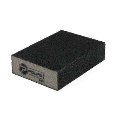 Губка шліфувальна P240 Polax пряма 110х70х25 мм (54-193)