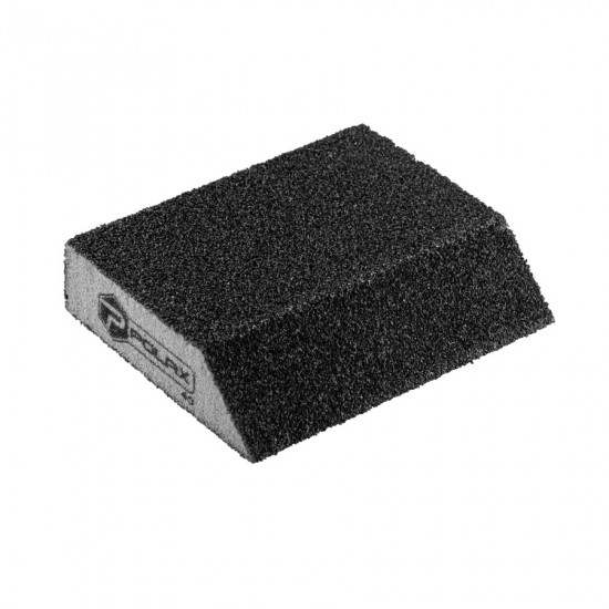 Губка шліфувальна P40 Polax кутова 110х90х25 мм (54-225)