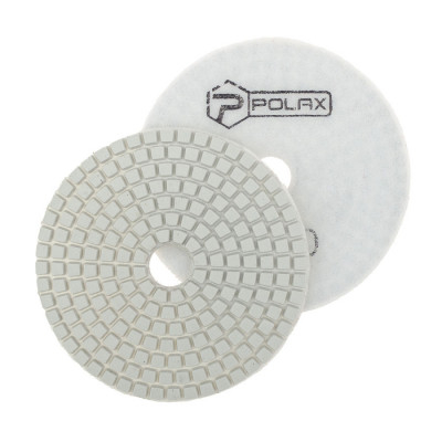 Диск алмазний Polax шліфувальний гнучкий на липучці "Черепашка" 100 мм, P3000 (54-207)
