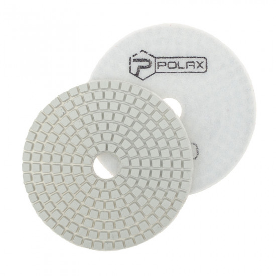 Диск алмазний Polax шліфувальний гнучкий на липучці "Черепашка" 100 мм, P3000 (54-207)