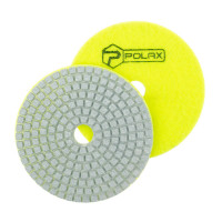 Диск алмазный Polax шлифовальный гибкий на липучке "Черепашка" 100 мм, P100 (54-199)