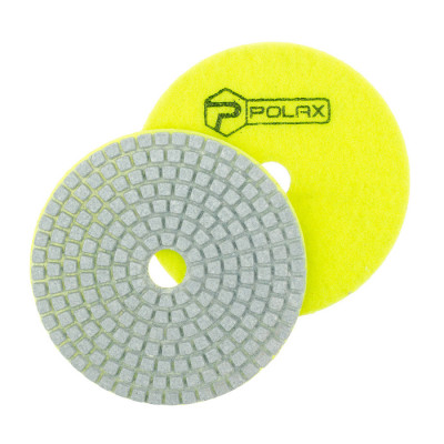 Диск алмазний Polax шліфувальний гнучкий на липучці "Черепашка" 100 мм, P100 (54-199)
