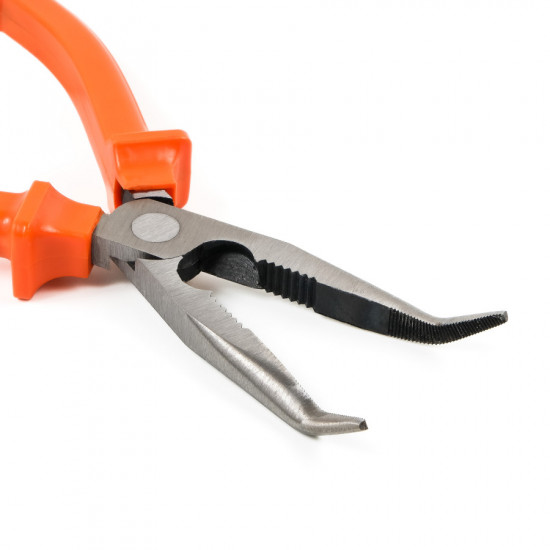 Довгогубці Polax вигнуті CR-V 160 мм (35-025)