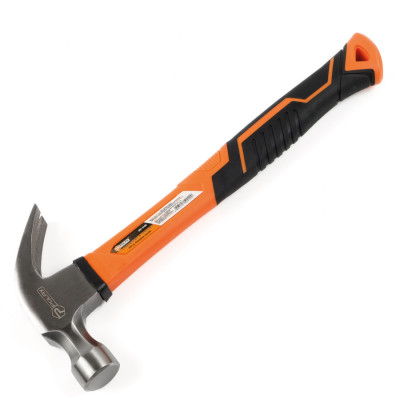 Молоток Polax столярний ручка з фібергласу 450 г (36-046)