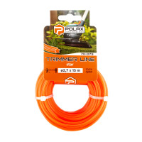 Жилка для тримера "Зірка" 2,7 мм Polax 15 м (70-073)