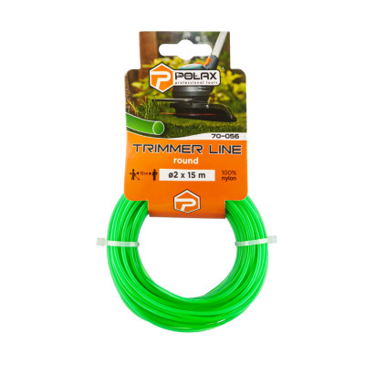 Жилка для тримера "Коло" 2 мм Polax 15 м (70-056)