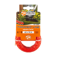 Жилка для триммера "Кручений квадрат" 2 мм Polax 15 м (70-066)
