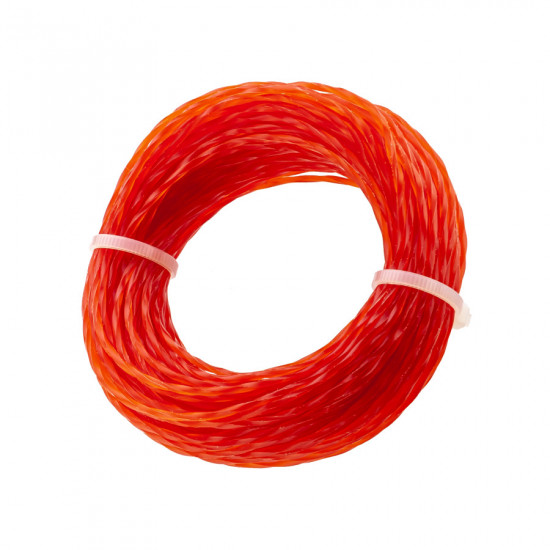 Жилка для тримера "Кручений квадрат" 1,65 мм Polax 15 м (70-065)