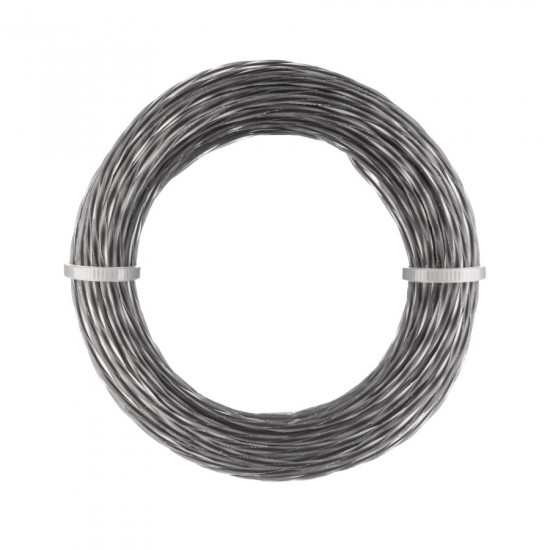 Жилка для тримера "Кручений квадрат з кордом" 1,65 мм Polax 15 м (70-083)