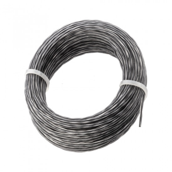 Жилка для тримера "Кручений квадрат з кордом" 1,65 мм Polax 15 м (70-083)