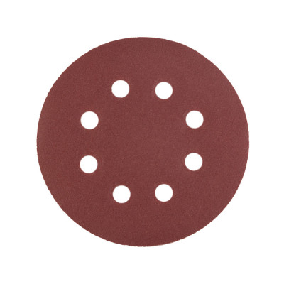 Шліфувальний круг Polax на липучці самозачіпній 125 мм, К320, з отворами (54-222)