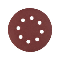 Шліфувальний круг Polax на липучці самозачіпній 125 мм, К400, з отворами (54-223)